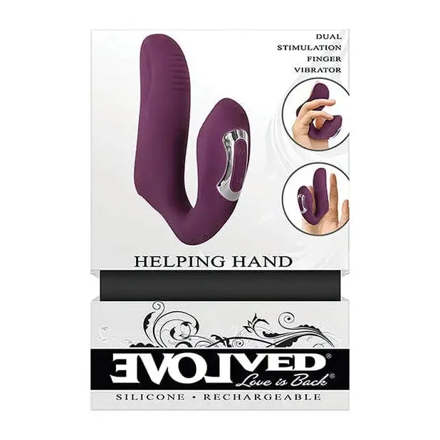 Evolved Vibrators Evolved Helping Hand Dual Stimulator Finger Vibe