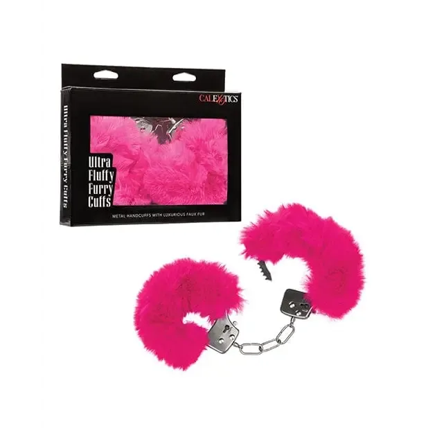 Female Sex Toys CalExotics Ultra Fluffy Furry Cuffs
