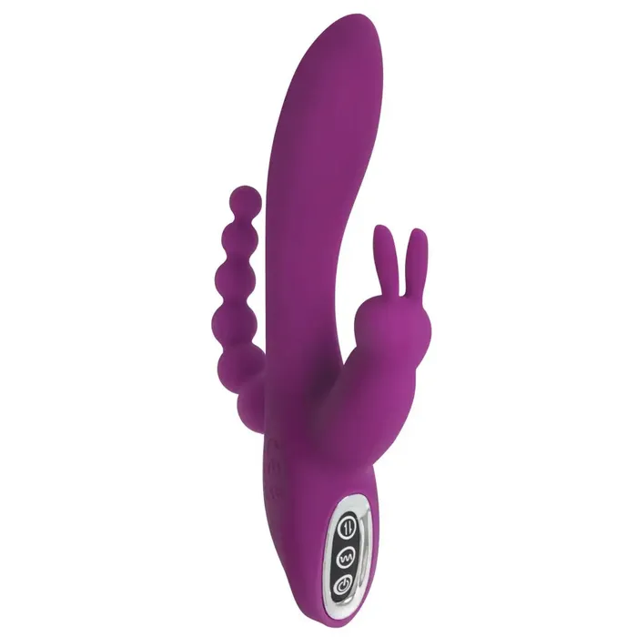 Female Sex Toys Curve Toys Quivers 10x Silicone Gspot Rabbit Vibrator