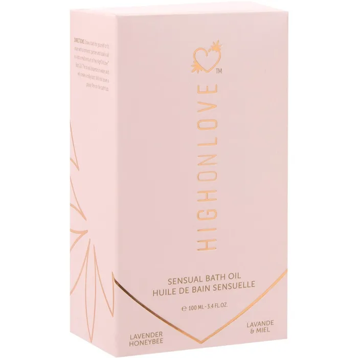 Female Sex Toys High On Love High On Love Sensual Bath Oil Lavender Honeybee