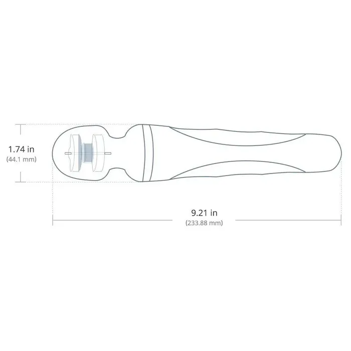 Female Sex Toys Lovense Lovense Domi 2 Rechargeable Mini Wand with App Control