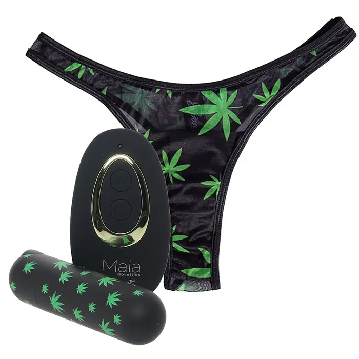 Female Sex Toys Maia Date Night 420 Remote Panty Vibe M