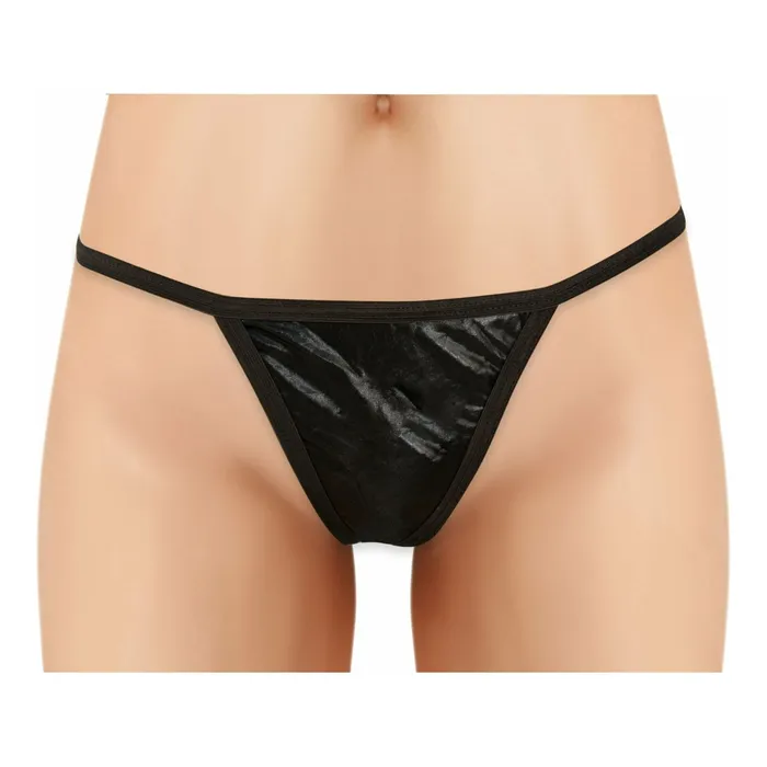 Female Sex Toys Wet Look Panty with Clasp Back OS Other Brands