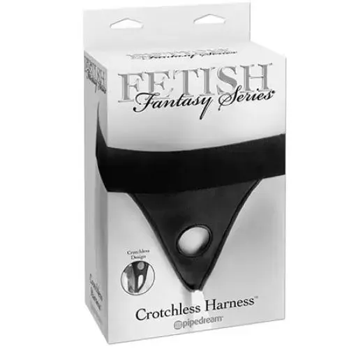 Fetish Fantasy Female Sex Toys Pipedream Fetish Fantasy Series Velcro Crotchless Harness Black Fetish Fantasy Female Sex Toys Pipedream Fetish Fantasy Series Velcro Crotchless Harness Black