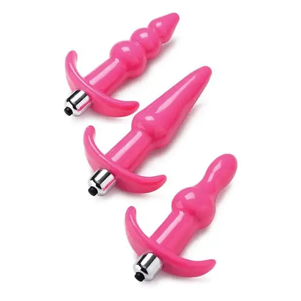 Frisky Thrill Trio Vibrating Anal Plug Set Frisky Anal