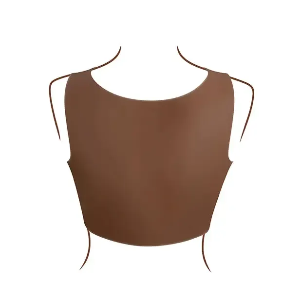 Gender X Gender X Realistic Undergarments Plate DCup Dark Anal