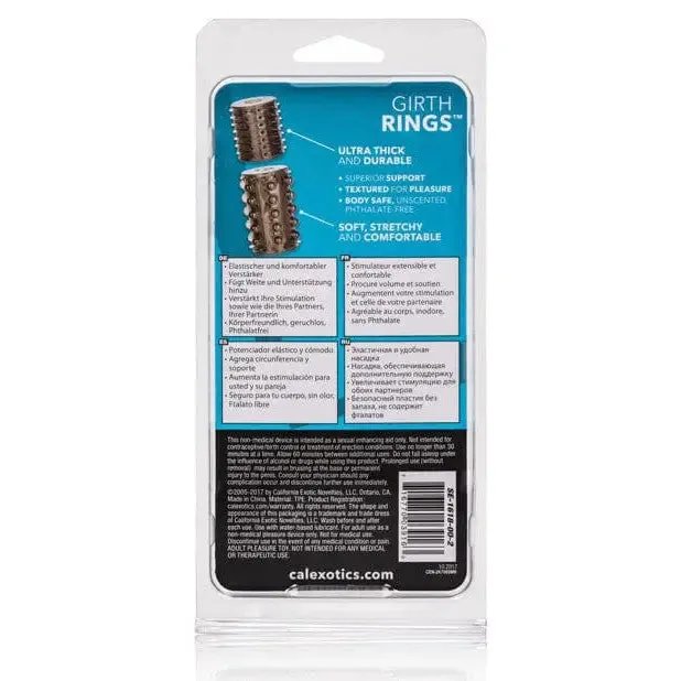 Girth Rings Smoke CalExotics Vibrators