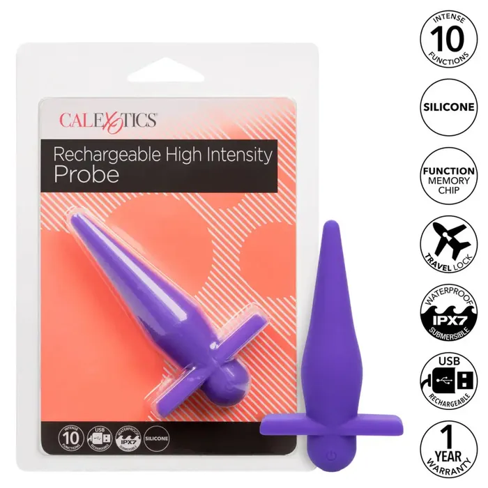 High Intensity Probe Purple Rechargeable CalExotics Anal