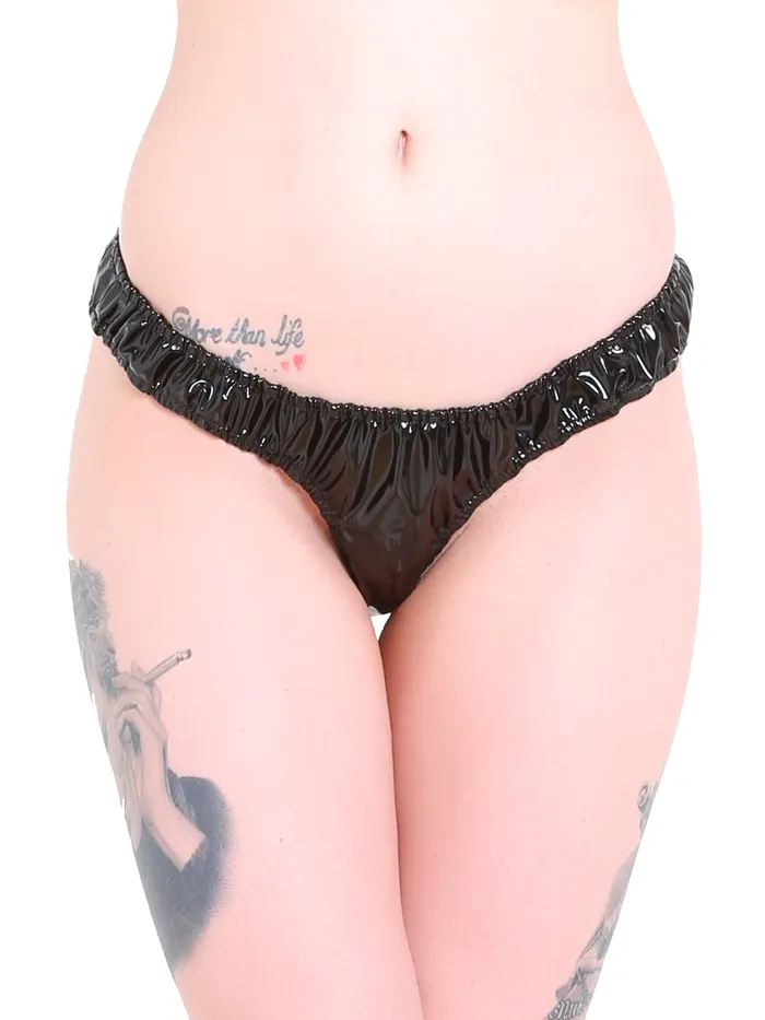 HonourSkintwocom Male Sex Toys PVC Thong HonourSkintwocom Male Sex Toys PVC Thong