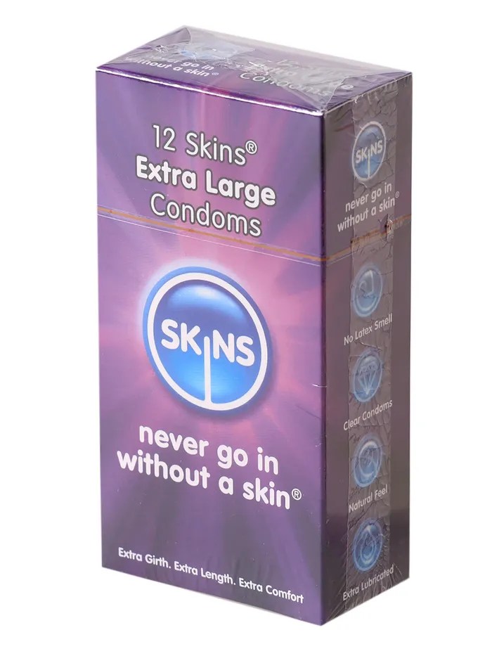 HonourSkintwocom Male Sex Toys Skins Extra Large 12 Pack Condoms