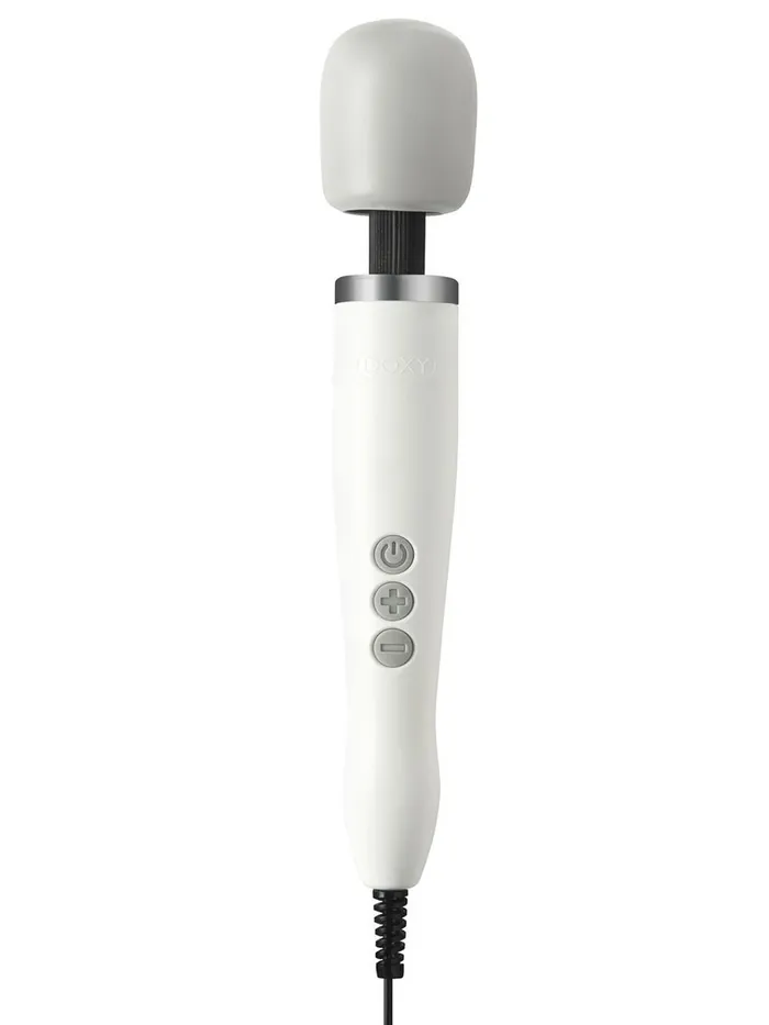 HonourSkintwocom Vibrators Doxy Mains Powered Wand Massager White