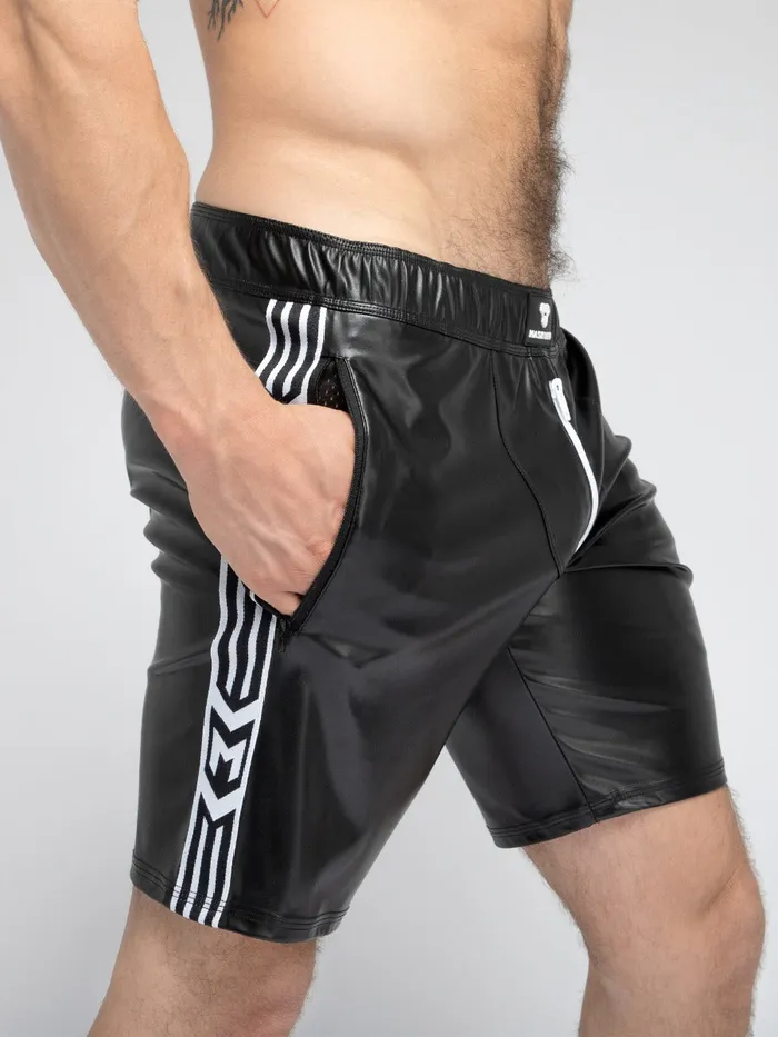 HonourSkintwocom Vibrators Leatherette Soccer Shorts
