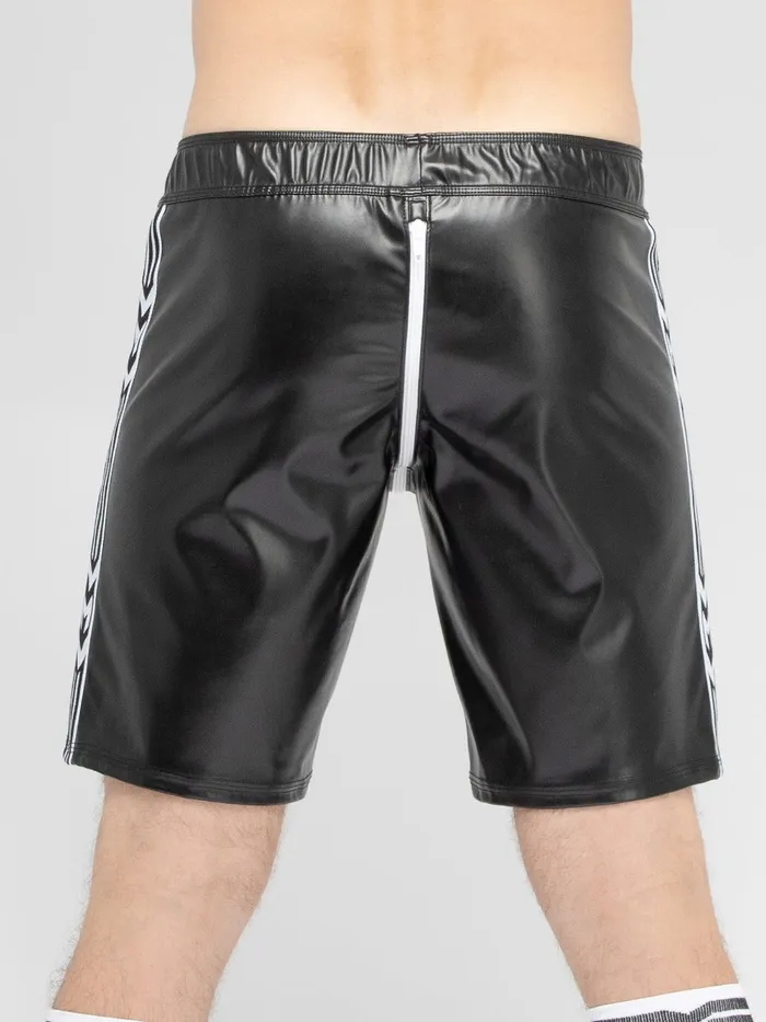 HonourSkintwocom Vibrators Leatherette Soccer Shorts