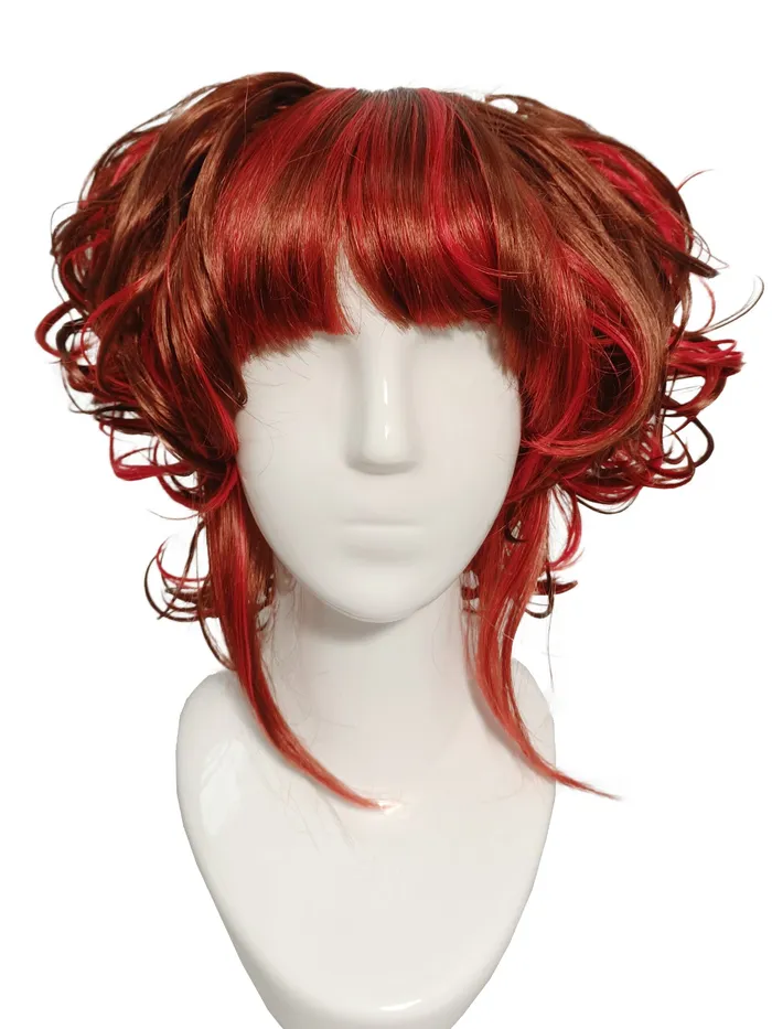 HonourSkintwocom Vibrators Mistress Flame Wig Red and Brown
