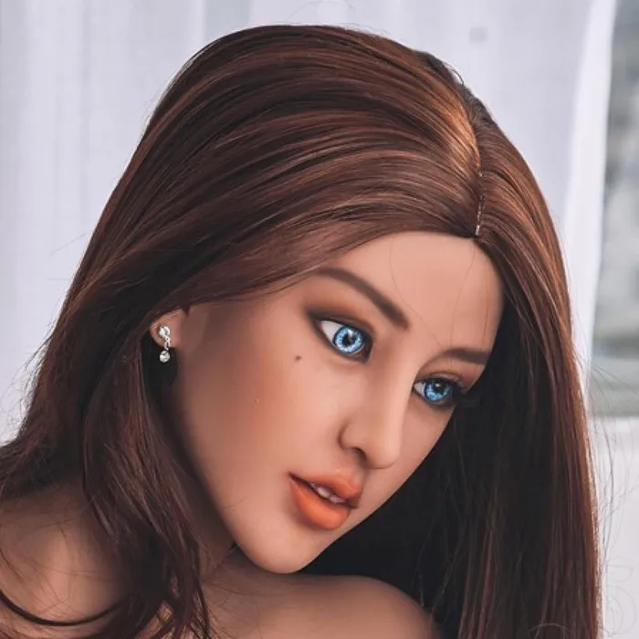 Irontech Doll Male Sex Toys Neodoll Racy Cecelia Head Sex Doll Head M16 Compatible Brown