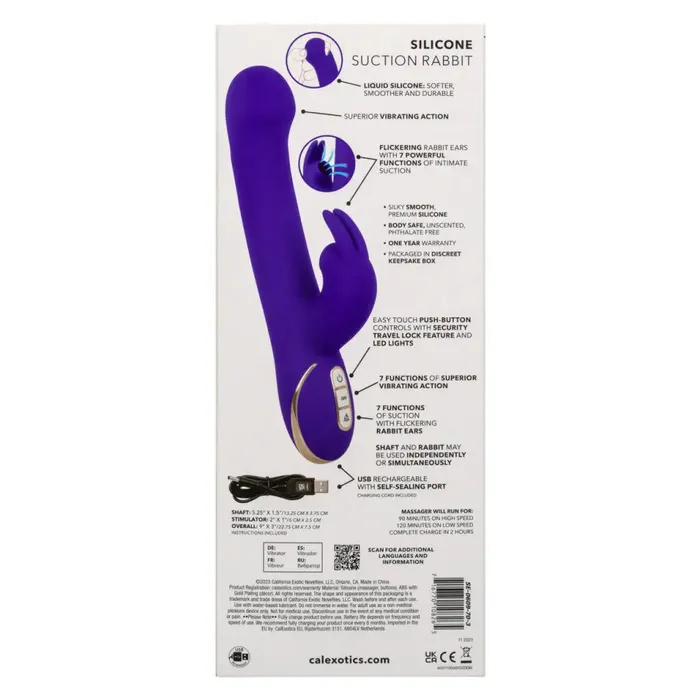 Jack Rabbit Signature Suction Rabbit California Exotic Novelties Female Sex Toys