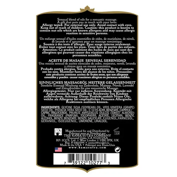 Kama Sutra Couples Massage Oil Pleasure Garden 2 Oz Kama Sutra Couples Massage Oil Pleasure Garden 2 Oz