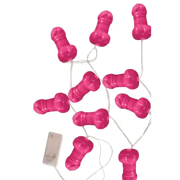 Light Up Pink Penis String Party Lights Hott Products Unlimited Male Sex Toys Light Up Pink Penis String Party Lights Hott Products Unlimited Male Sex Toys