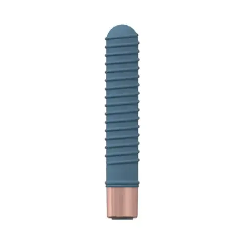 LoveLine Poise 10 Speed MiniVibe Silicone Rechargeable Waterproof BlueGrey SHOTS AMERICA Vibrators LoveLine Poise 10 Speed MiniVibe Silicone Rechargeable Waterproof BlueGrey SHOTS AMERICA Vibrators