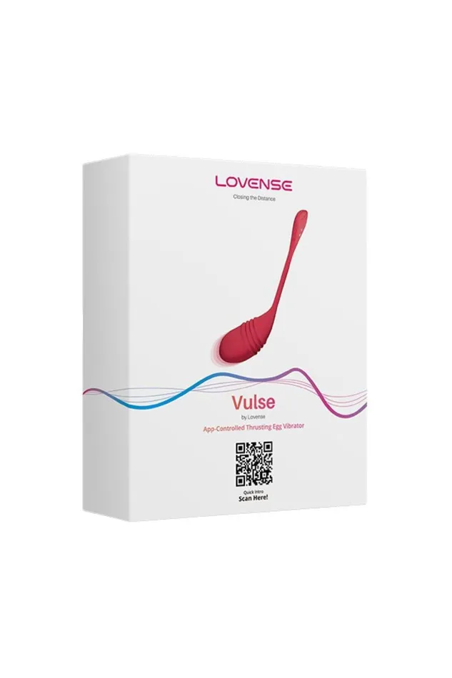 Lovense Female Sex Toys Vulse Thrusting Egg Vibrator