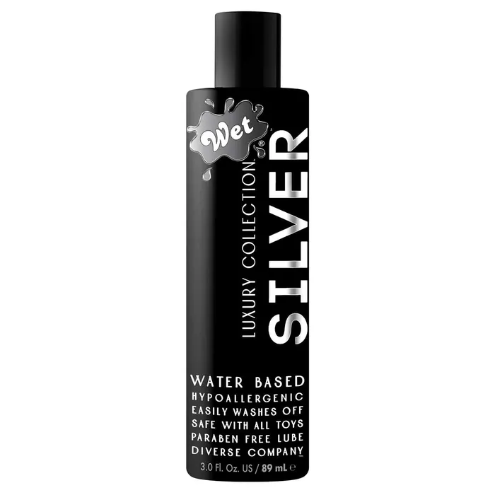 Lubricants BMS Enterprises Wet Silver Water Based Lubricant 3 oz