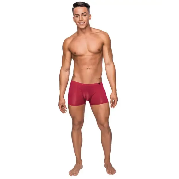 Male Power Male Sex Toys Male Power Seamless Sleek Sleek Short wsheer pouch Wine Xlarge Male Power Male Sex Toys Male Power Seamless Sleek Sleek Short wsheer pouch Wine Xlarge