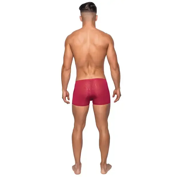 Male Power Male Sex Toys Male Power Seamless Sleek Sleek Short wsheer pouch Wine Xlarge Male Power Male Sex Toys Male Power Seamless Sleek Sleek Short wsheer pouch Wine Xlarge