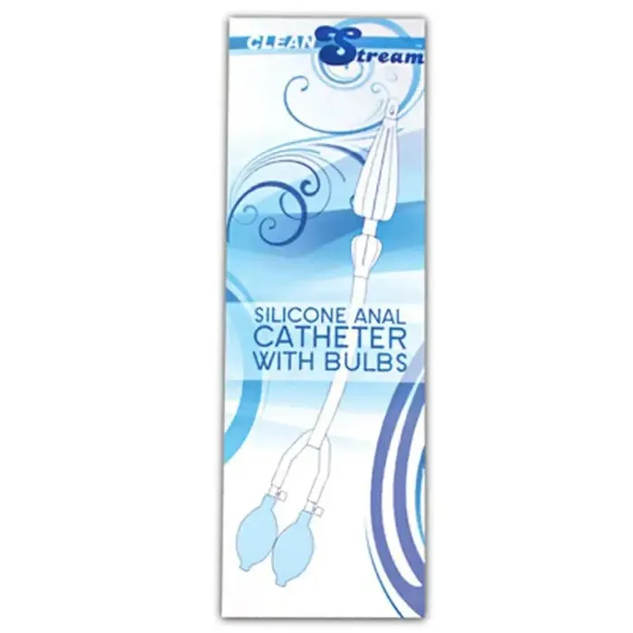 Male Sex Toys CleanStream CleanStream Silicone Anal Catheter with Bulbs
