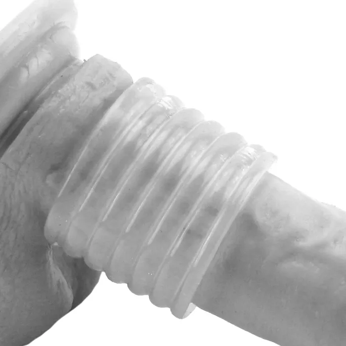 Male Sex Toys Doc Johnson TitanMen Cock Cage in Clear