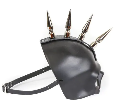 Male Sex Toys HonourSkintwocom Skull Mask with Spikes One Size Male Sex Toys HonourSkintwocom Skull Mask with Spikes One Size