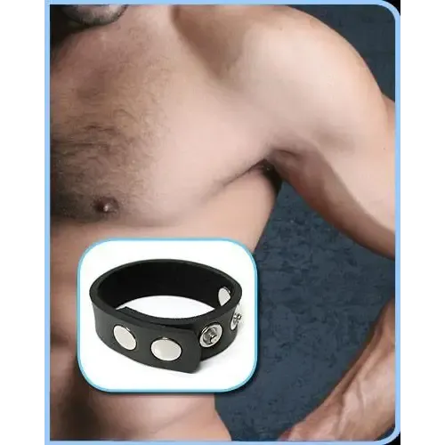 Male Sex Toys Kink Labs 5 Snap Neoprene Cock Ring