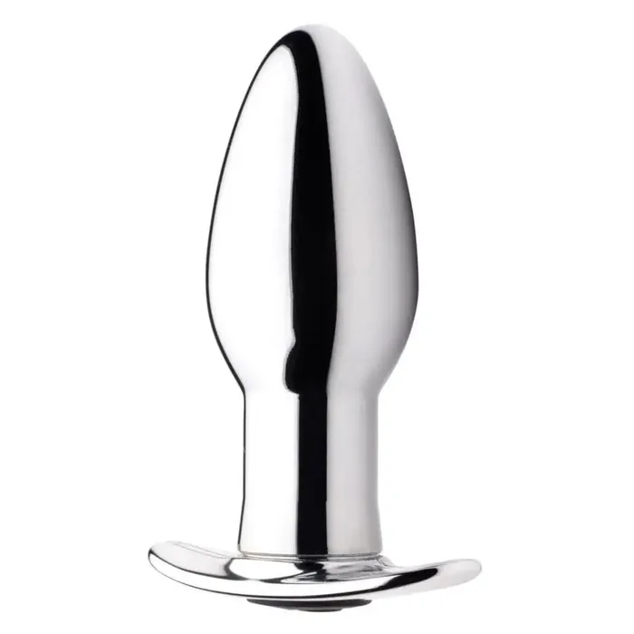 Male Sex Toys Master Series Chrome Blast 7x Rechargeable Butt Plug With Remote Control