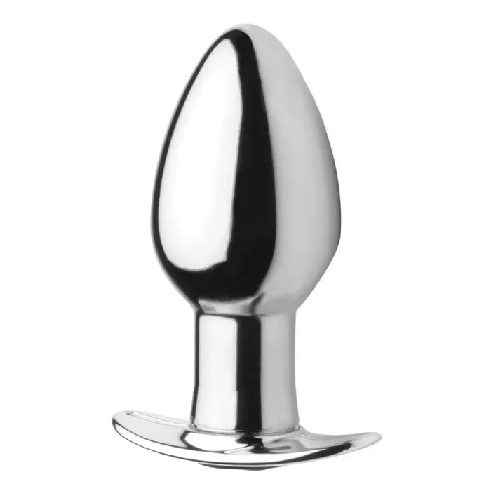 Male Sex Toys Master Series Chrome Blast 7x Rechargeable Butt Plug With Remote Control