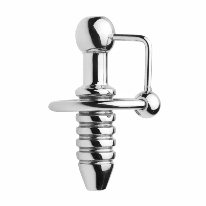 Male Sex Toys Xl Ribbed Urethral Sound With Hollow Core Master Series Male Sex Toys Xl Ribbed Urethral Sound With Hollow Core Master Series