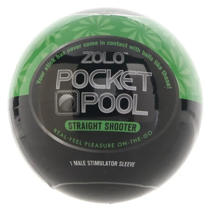 Male Sex Toys Zolo Pocket Pool Straight Shooter Stroker