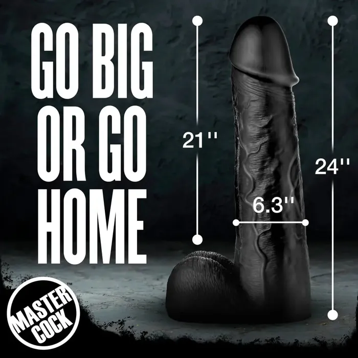 Master Cock Dildos Son of Moby Huge 2 Foot Tall Super Dildo