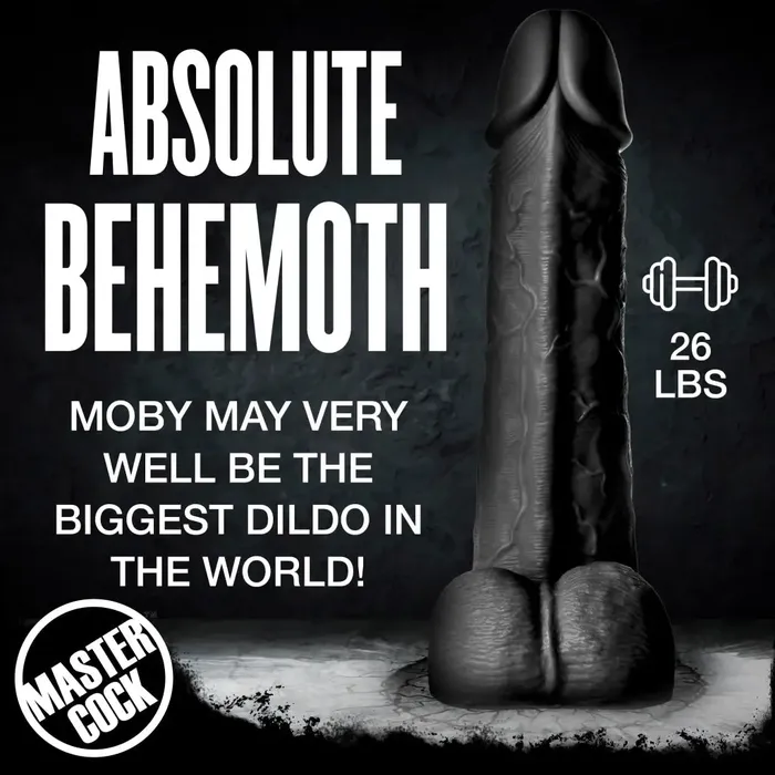 Master Cock Dildos Son of Moby Huge 2 Foot Tall Super Dildo