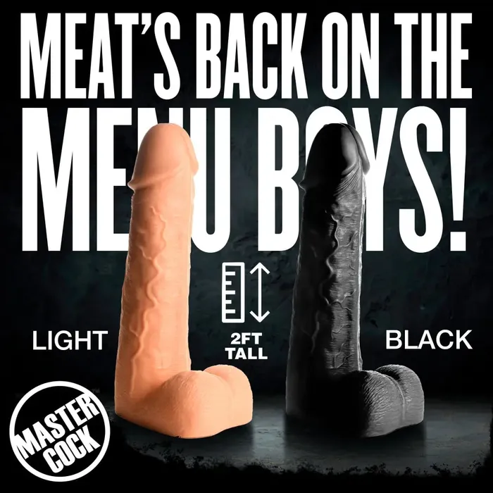 Master Cock Dildos Son of Moby Huge 2 Foot Tall Super Dildo