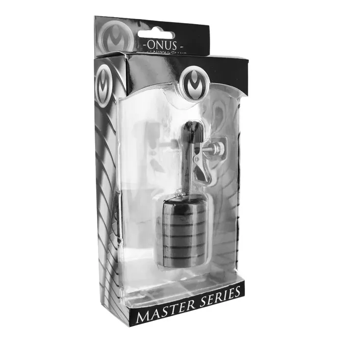 Master Series Nipple Clitoral Toys Onus Nipple Clip Wmagnet Weights Master Series Nipple Clitoral Toys Onus Nipple Clip Wmagnet Weights