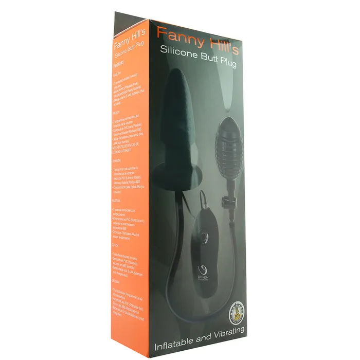 Nasstoys Anal Fanny Hills Inflatable Vibrating Butt Plug Nasstoys Anal Fanny Hills Inflatable Vibrating Butt Plug