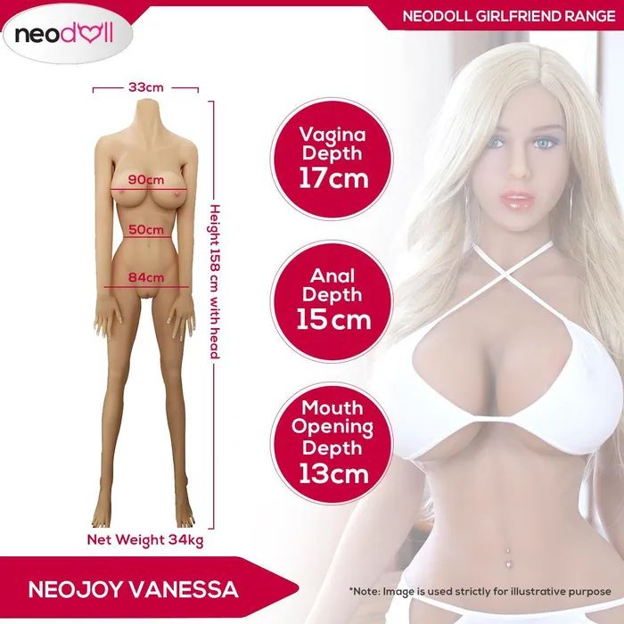 Neodoll Male Sex Toys Neodoll Girlfriend Vanessa Realistic Sex Doll 158cm Tan Neodoll Male Sex Toys Neodoll Girlfriend Vanessa Realistic Sex Doll 158cm Tan