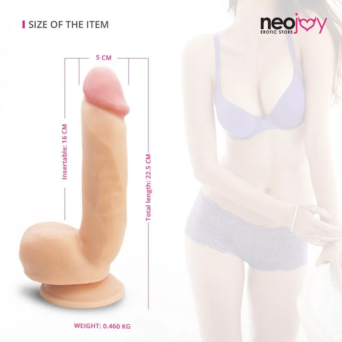 Neojoy Amazing Lover Dildo Flesh Hybrid Lubido Lube Sachet 225cm 89 inch Neojoy Dildos Neojoy Amazing Lover Dildo Flesh Hybrid Lubido Lube Sachet 225cm 89 inch Neojoy Dildos