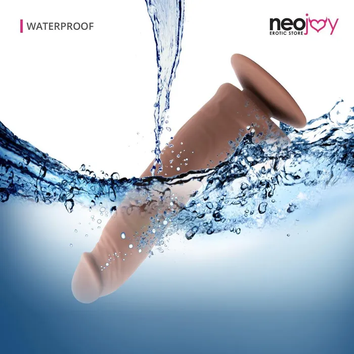 Neojoy Bigshot Silicon Realistic Dildo With Suction Cup Brown 235cm 93 inch Neojoy Female Sex Toys