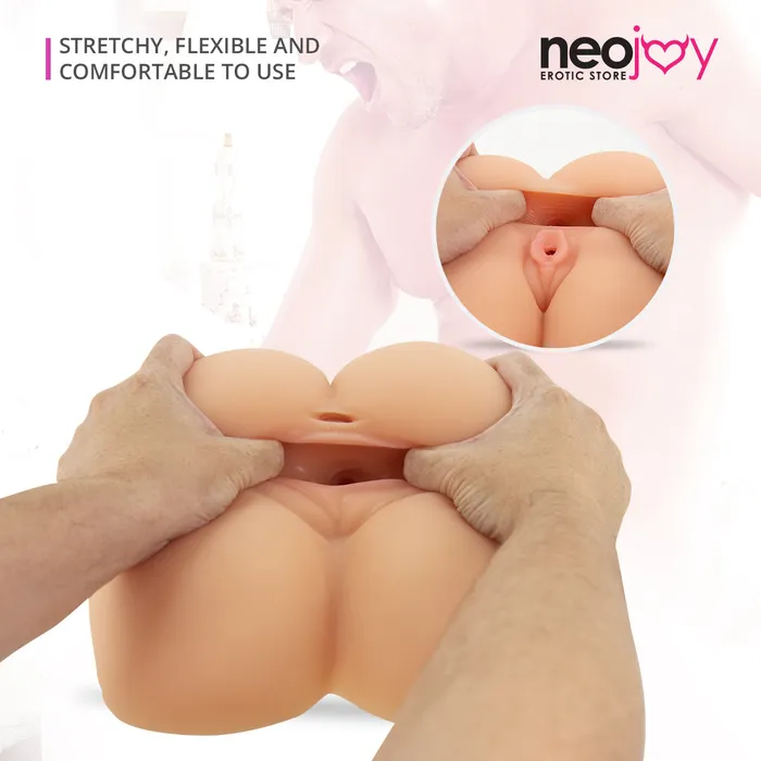 Neojoy Male Sex Toys Neojoy Stripped Fantasy Realistic Sex Doll with Pussy Ass TPE Flesh Small 47Kg