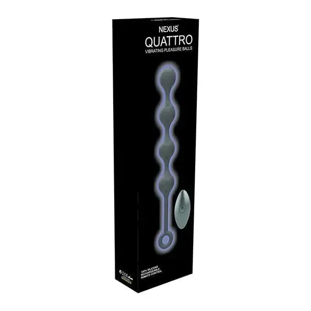 Nexus Anal Nexus Quattro Vibrating Anal Balls Black