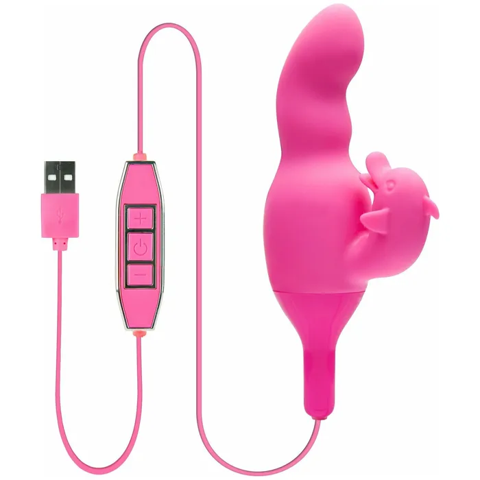 NMC Hands On Dolphin Dual Vibrator Rechargeable Pink NMC Female Sex Toys NMC Hands On Dolphin Dual Vibrator Rechargeable Pink NMC Female Sex Toys