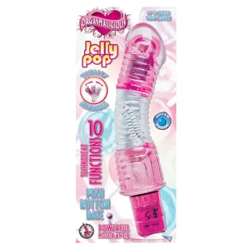 Novelties By Nasswalk Orgasmalicious Jelly Pop Bendable Multispeed Waterproof Vibe ClearPink Vibrators Novelties By Nasswalk Orgasmalicious Jelly Pop Bendable Multispeed Waterproof Vibe ClearPink Vibrators