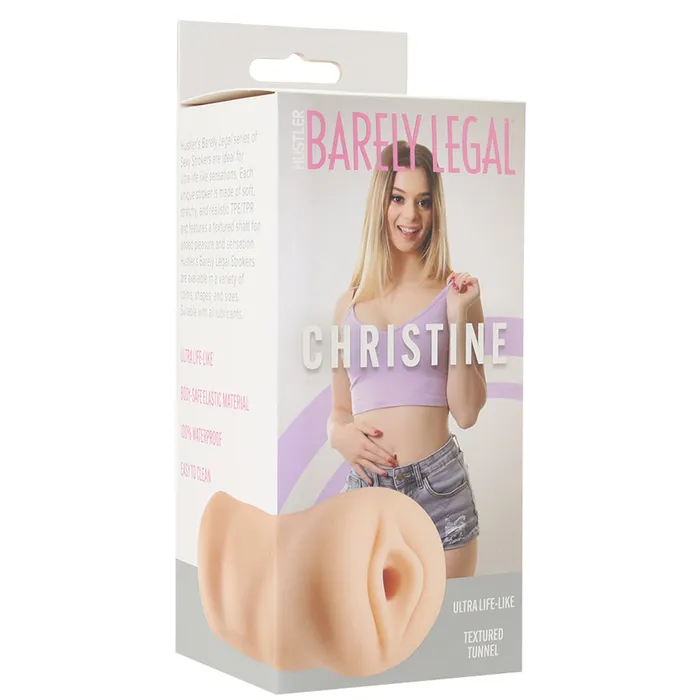 ns novelties Male Sex Toys Barely Legal Christine Pussy Stroker