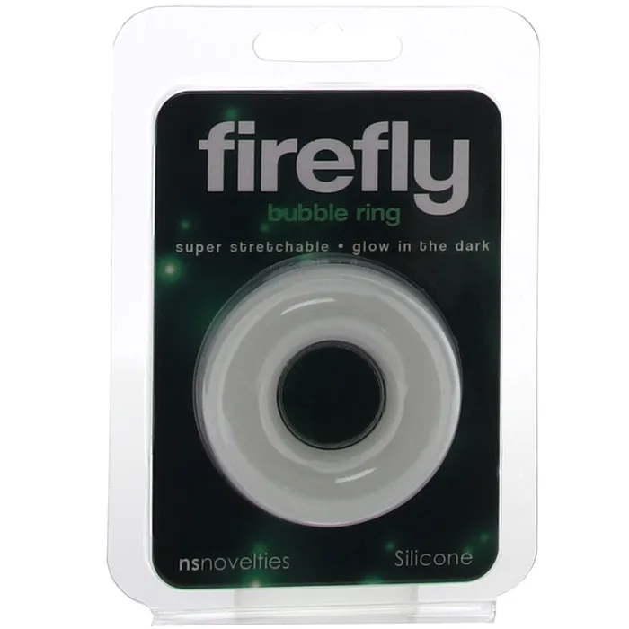 ns novelties Male Sex Toys Firefly Glowing Bubble Ring in Small