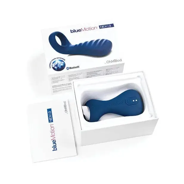 OhMiBod BlueMotion NEX3 Cock Ring with App Control OhMiBod Male Sex Toys
